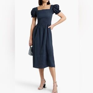 SLEEPER Linen midi-length dress (never worn)